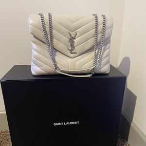 LOULOU MEDIUM IN MATELASSÉ “Y” LEATHER